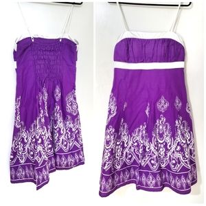 NWOT Connection 18 Women's Summer Lavander Dress Large